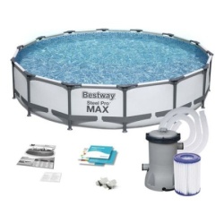 Bestway steel pro max bazen 427×84 cm set sa filter pumpom ( 56595 )