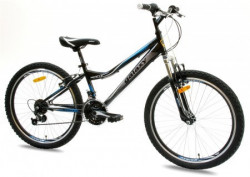 Bicikl FOSTER 4.0 24"/18 crna/plava ( 650104 ) - Img 1