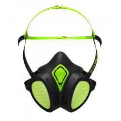 Bls polumaska od termoplastike sa dva filtera (a1p2r d) ( bls8100next )