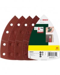 Bosch 25 delni set brusnih listova za multi-brusilicu, granulacija 40, 80, 120, 180 ( 2607017112 )