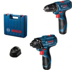 Bosch GSR 120-Li + GDR 120-LI Set akumulatorskih alata u koferu ( 06019G8023 ) - Img 1