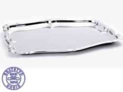 Bratstvo poslužavnik inox reljef 50x40cm 72003 ( bi-0030 )