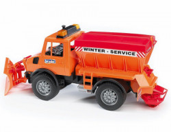 Bruder kamion MB Unimog Winter serv ( 25724 )