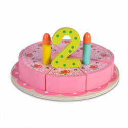 Cangaroo Drvena igračka 4223n rođendaska torta happy birthday ( CANW4223N ) - Img 4