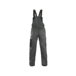 Canis Radne pantalone na tregere phoenix cronos sivo-crne, vel.62 ( 54495 )