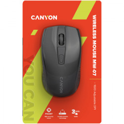 Canyon 2.4Ghz wireless black miš ( CNE-CMSW07B )  - Img 2