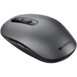 Canyon 2 in 1 wireless optical mouse with 6 buttons, DPI 800100012001500, 2 mode(BT 2.4GHz), Battery AA*1pcs, Grey, 65.4*112.25*32.3mm, 0.0 - Img 4