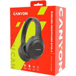 Canyon BTHS-3, Canyon Bluetooth headset Dark grey ( CNS-CBTHS3DG )  - Img 2