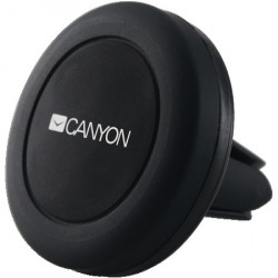 Canyon CH-2 car holder for smartphones,magnetic suction function ,with 2 plates(rectanglecircle), black ,44*44*40mm 0.035kg ( CNE-CCHM2 )  - Img 5