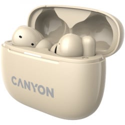 Canyon OnGo TWS-10 ANC+ENC, Bluetooth Headset, Beige ( CNS-TWS10BG )  - Img 7