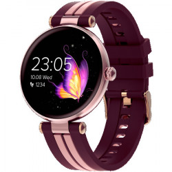 Canyon smartwatch Rtl8762dt, 1.19 amoled Rosegold alumimum + plastic bottom case rosegold strap buckle ( CNS-SW61BR ) - Img 6