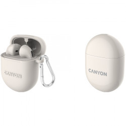 Canyon TWS-6, Bluetooth headset Beige ( CNS-TWS6BE )  - Img 8