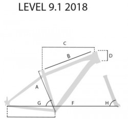 Capriolo bicikl level 9.1 29"/21al crno-plavo 21" ( 918545-21 ) - Img 2