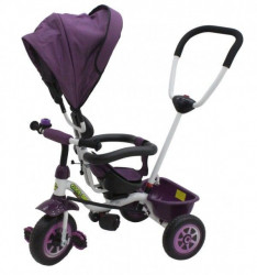 Capriolo Cool Baby Tricikl sa rotirajućim sedištem - ljubičasti ( 290092 ) - Img 3