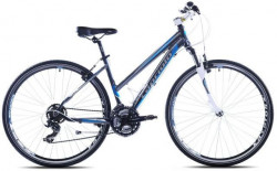 Capriolo trekking roadster lady bicikl 28"/21 belo-sivo-plavi 19" Al ( 913605-19 )