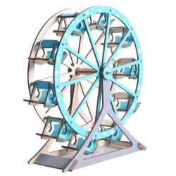 Čarolijashop 3d drvena eko puzzle - FERISOV TOČAK ( 1212)