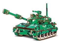 Čarolijashop 3d drvena slagalica - TENK ( 434)