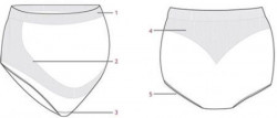 Carriwell Duboke gaćice sa podrškom za trudnice,boja-bela,veličina XL ( 8110055 ) - Img 4