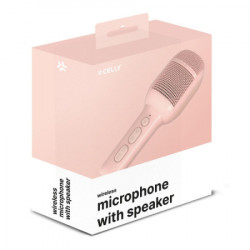 Celly karaoke mikrofon sa zvučnikom pink ( KIDSFESTIVAL2PK ) - Img 3