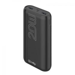 Celly power bank 20000 mAh 20W + kabl Type-A na Type-C crna ( 77007 ) - Img 1