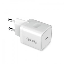 Celly punjač 18W USB-C + bluetooth slušalice bela ( 77024 ) - Img 4