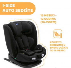 Chicco autosedište mokita i-size (9-36kg) black ( A076422 ) - Img 6