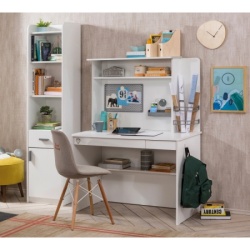 Cilek White radni sto sa policom ( 20.54.1101.00-1102 )