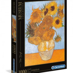 Clementoni puzzle 1000 girasoli (museum) ( CL31438 )