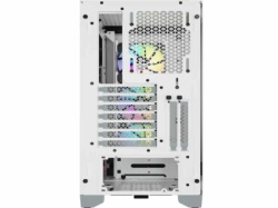 Corsair iCUE 4000X Mid-Tower/ATX/kaljeno staklo/bez napajanja/RGB/bela Kućište  ( CC-9011205-WW ) -4