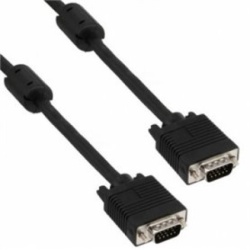 Corto vga za monitor 10m m/m 15pin 2fe black ( 19610 )