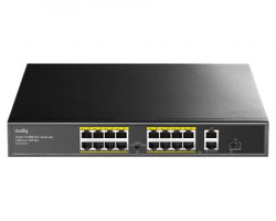 Cudy FS1018PS1 16-Port 10/100M PoE+ Switch with 1 Combo SFP Port - Img 1