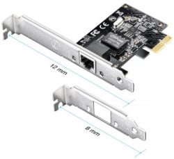 Cudy PE10 gigabit ethernet PCI-Express caed 10/100/1000 (alt. NIC-GX1) - Img 4