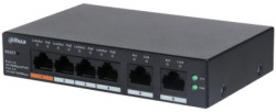 Dahua cs4006-4et-60 smart upravljivi layer 2 poe 4-portni switch sa 2 uplink-a - Img 3