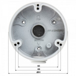 Dahua nosac PFA134 Vodootporna dozna - Aluminium 90x35mm - Img 2