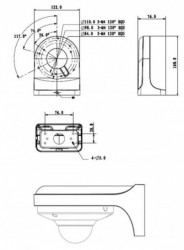 Dahua nosac PFB203W - Img 2