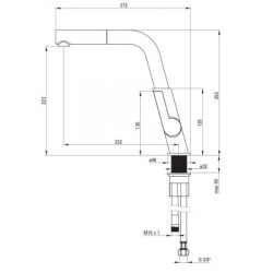 Deante slavina silia gd/t bqs z73m - Img 2