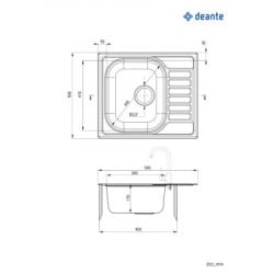 Deante sudopera soul decor 58/ix/o zeo 311a - Img 2