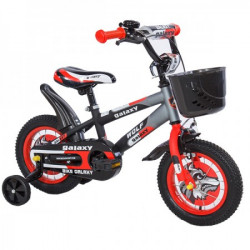 Dečiji Bicikl WOLF 12" crna/siva/crvena ( 590025 )
