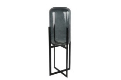 Dekordom 792549 Vaza na postolju debbi 65cm - anthracite - dcs ( 040169 )
