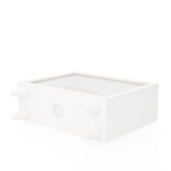 Dekordom kasica moneybox 21x7x19 cm - white - hml ( 041892 )-1