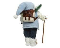 Dekordom novogodišnja dekoracija - santa 45cm 740440 - white/blue - kmg ( 041208 )-3