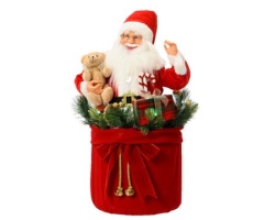 Dekordom novogodišnja dekoracija - santa 63cm 547598 - red - kmg ( 041158 )