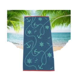 Dekordom Plažni peškir beach master - 70x150 - konti ( 025364 )