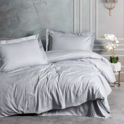 Dekordom posteljina cb elegant stripe saten - gri ( 043924 )