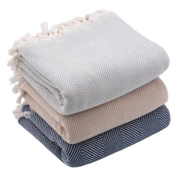 Dekordom prekrivač summer blanket 200x230 - beige ( 024966 )-2