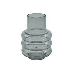 Dekordom Vaza nikky 14cm 790833 - grey - dcs ( 040138 )