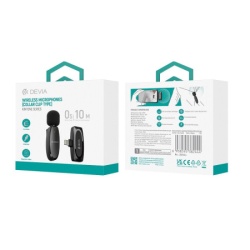 Devia mikrofon za smartphone Kintone Lightning wireless 2u1  ( 21305 )-2