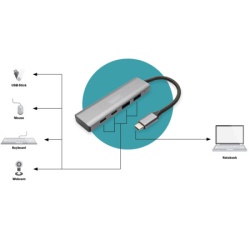 Digitus USB hub 4 porta ( da-70245 )-1