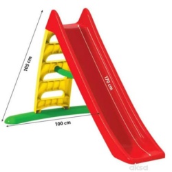 Dohany Super Speed - Tobogan za decu sa priključkom za vodu 170 cm - Crveni (463)