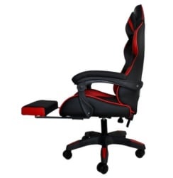 Dunmoon Gaming stolica crveno crna eko koža  ( 1520 ) -6